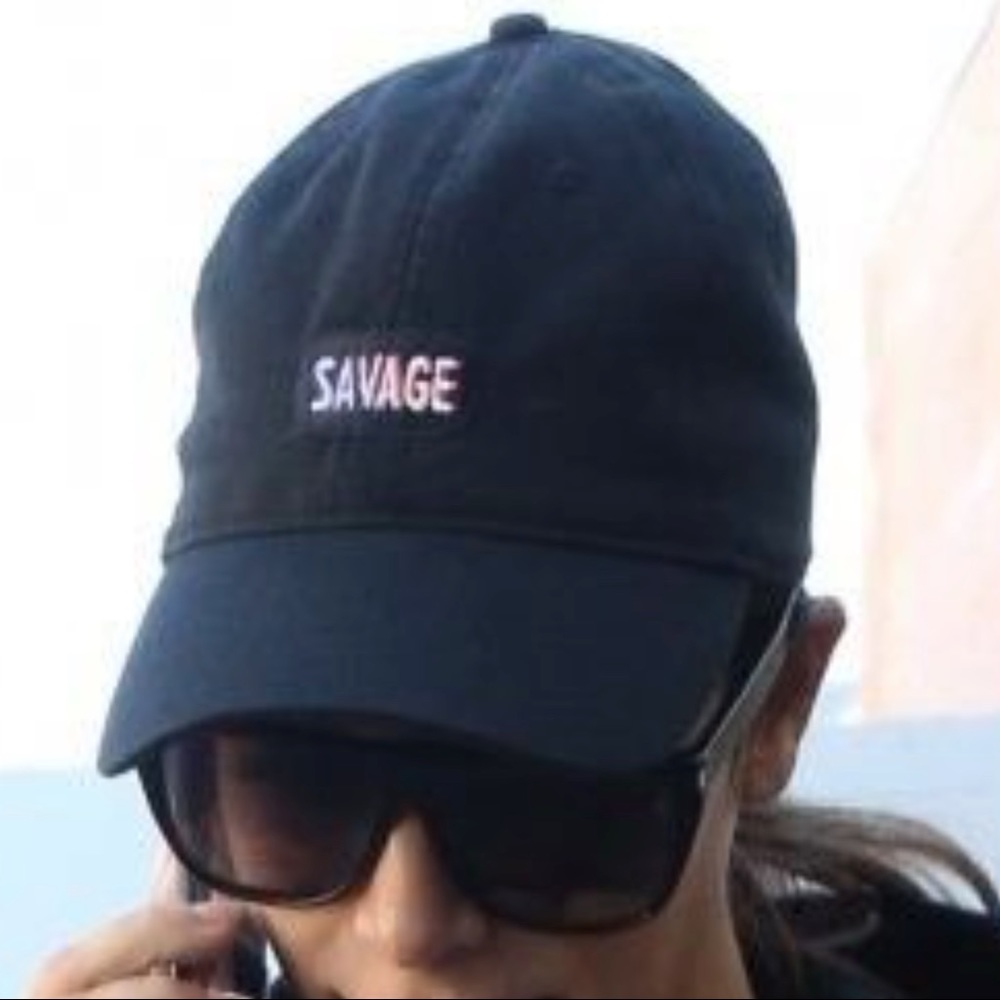 🟥 2 FOR $20 SALE Kimoji Kim Kardashian Black SAVAGE Dad Hat